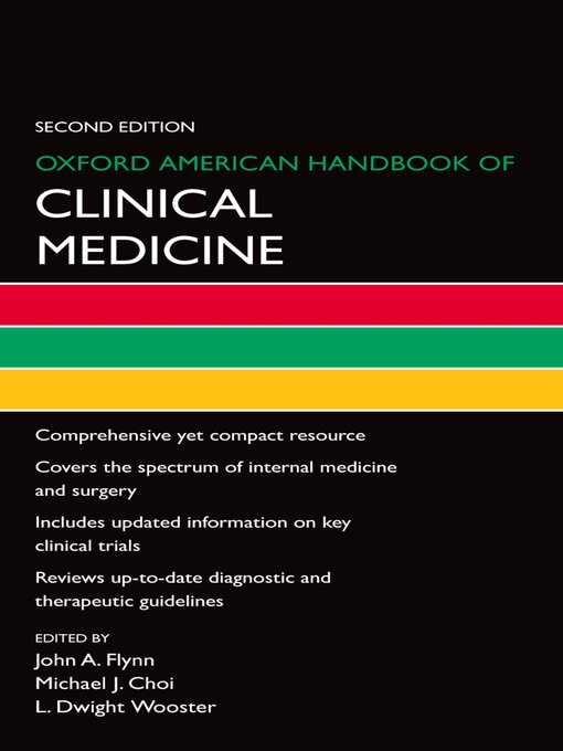 Title details for Oxford American Handbook of Clinical Medicine by John A. Flynn - Wait list